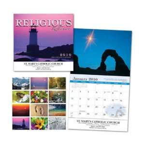  Religious Reflections   Stapled.   Thirteen month calendar 