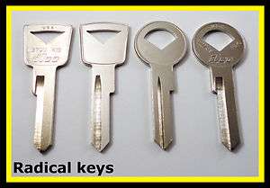 FORD MUSTANG KEY BLANKS 1965 1966 Vintage Classic Car  