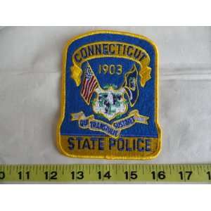 Connecticut State Police Patch: Everything Else