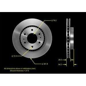  Bendix PRT5602 Brake Rotor Automotive