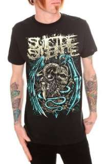  Suicide Silence Sinners Slim Fit T Shirt: Clothing