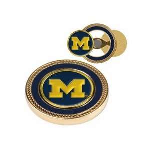 Michigan Wolverines Challenge Coin with Ball Markers (Set 