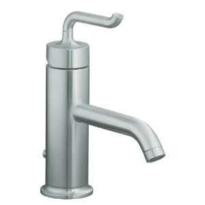   Control Lavatory Faucet with Smile Design Handle, Brushed Chrome: Home