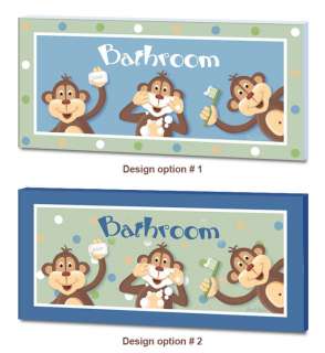 Matching Bathroom Door Signs are also available in my store