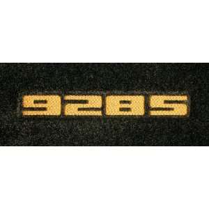   Luxury Cruiser Mat Color Red Mat Logo 928S (Block) Embroidery   Gold