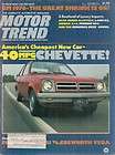 Vintage ROAD & TRACK October 1975 Chevette, Peugeot 604, Jaguar XJ S 