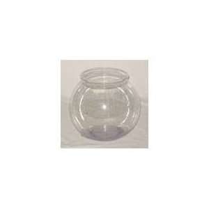  3 PACK PLASTIC ROUND FISH BOWL, Size: 2 GALLONS (Catalog 