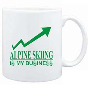  Mug White  Alpine Skiing  IS MY BUSINESS  Sports 