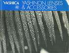 Yashica Yashinon Lenses & Accessories Product Catalog 