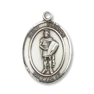   St Florian Pendant Patron Saint Catholic Christian Necklace: Jewelry