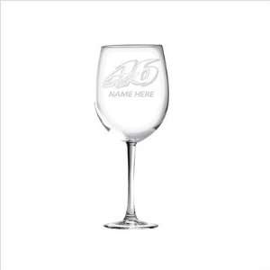    Nascar Individual 12 oz. Wine Glass, Greg Biffle