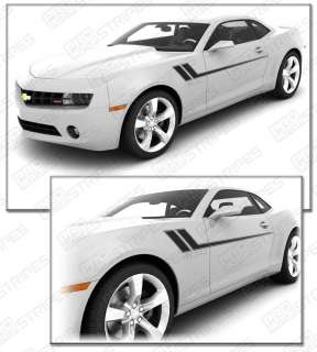 Chevy Camaro 2010 2011 Hash Track Side Stripes Decals  