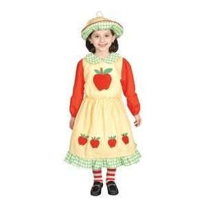   Deluxe Apple Dress Toddler Costume Dress Up Set Size 4T: Toys & Games