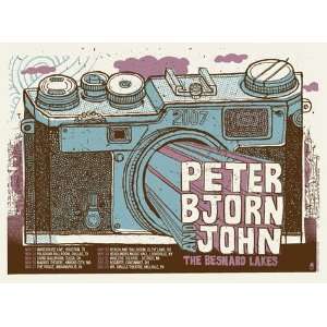 Peter Bjorn & John Tour Poster 