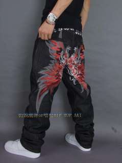 2011 Fashion Mens Cool Hip Hop Jeans Casual Pants Hip hop Full Size 