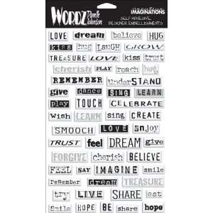   Inch by 8 1/2 Inch Sheet, Wordz Arts, Crafts & Sewing