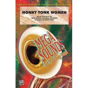  Honky Tonk Women Conductor Score Marching Band Words and 