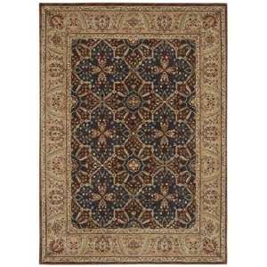   Nylon Havana Bay Dark Brown 46710 Sample Size Area Rug