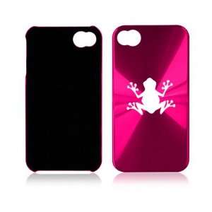  Apple iPhone 4 4S 4G Hot Pink A194 Aluminum Hard Back Case 