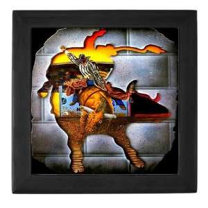    Madtiger Rodeo Collection Hobbies Keepsake Box by CafePress: Baby