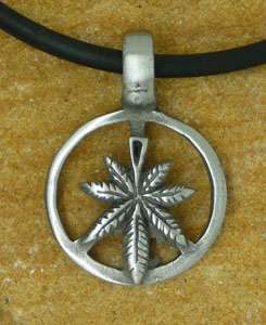Pewter pendant of Marijuana Leaf. Come as Choices of Key chain or 