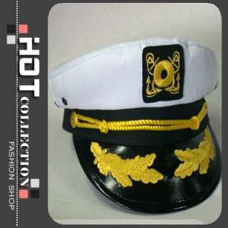 NEW Captain Cap Hat Skipper Sailor Boat Yacht  