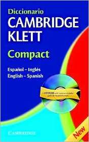 Diccionario Cambridge Klett Compact Espanol Ingles/English Spanish 