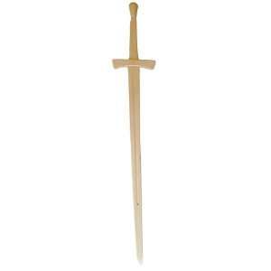   Knight Wooden Two Hand Natural Waster Swords SET