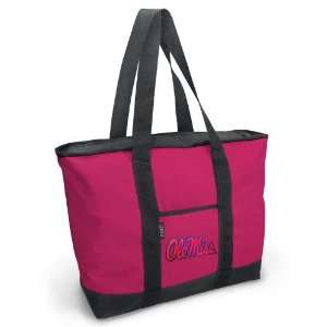  Ole Miss Pink Tote Bag: Sports & Outdoors