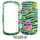 PEACE/ZEBRA Cover for Samsung Solstice 2 II A817 Faceplate Phone Case 