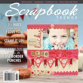 Scrapbook Trends Magazine FEBRUARY 2012 by Northridge Publishing 