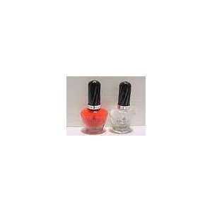 Borghese Nail Lacquer   B215 Capri Coral + with Borghese Presto Fast 