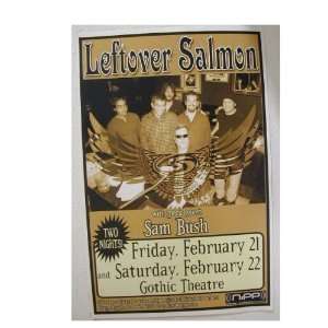   Salmon Sam Bush Poster Handbill The Gothic Theater