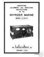 Hallicrafters S 22R Operators/Service Manual  