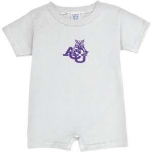  Abilene Christian Wildcats White Logo Baby Romper Sports 