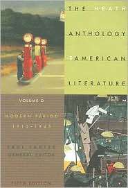 The Heath Anthology of American Literature Volume D Modern Period 