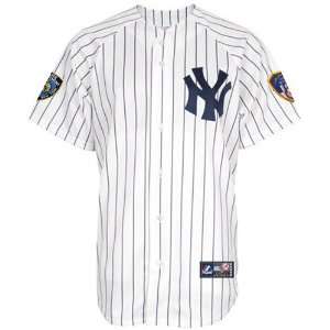   Majestic Replica Jersey w/ NYPD & FDNY Patches: Sports & Outdoors
