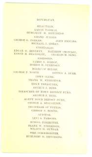 1891 SOUVENIR PROGRAM 25th ANNUAL WATERTOWN CT FAIR ADs  