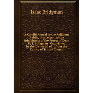   of . . from the Curacy of Trinity Church Isaac Bridgman Books