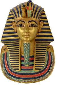Ancient Egypt Egyptian Art King Tut Mask Wall Plaque 6  