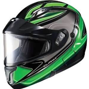 HJC Zader Mens CL Max II Winter Sport Racing Snowmobile Helmet   MC 4 