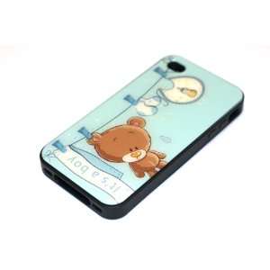 Color Enamel Case for iPhone 4S, iPhone 4 with Bright and Clear Glaze 