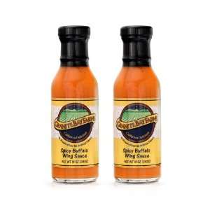 Spicy Buffalo Wing Sauce   2 Pack:  Grocery & Gourmet Food