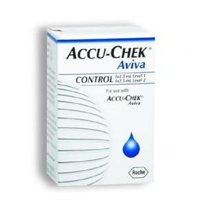  ACCU CHEK® Aviva 2 Level Glucose Control Solution: Health 