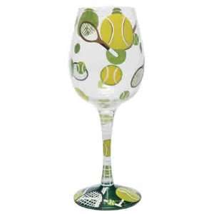  Tennis Wine Glass by Lolita