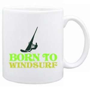  New  Born To Windsurf  Mug Sports