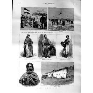   1887 Morocco Minstrel Tangier Moorish Girl Timbuctoo
