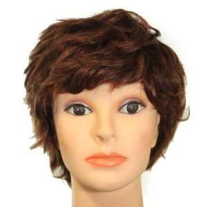   tip with Auburn large curls / bangs 100% Real Human Hair Beauty