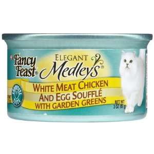 Fancy Feast Elegant Medleys   White Meat Chicken & Egg Souffle   24 x 