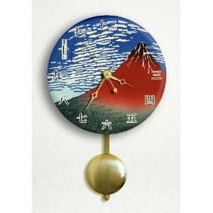   South Wind, Clear Sky Red Fuji 6 Pendulum Wall Clock: Everything Else